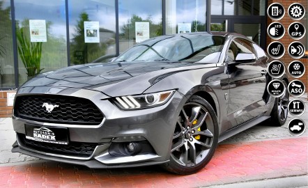 Ford Mustang VI Navi|Kamera360|FuLLLed|Skóry|Automat|Park| Serwis|Zarejestr|GWARANCJ
