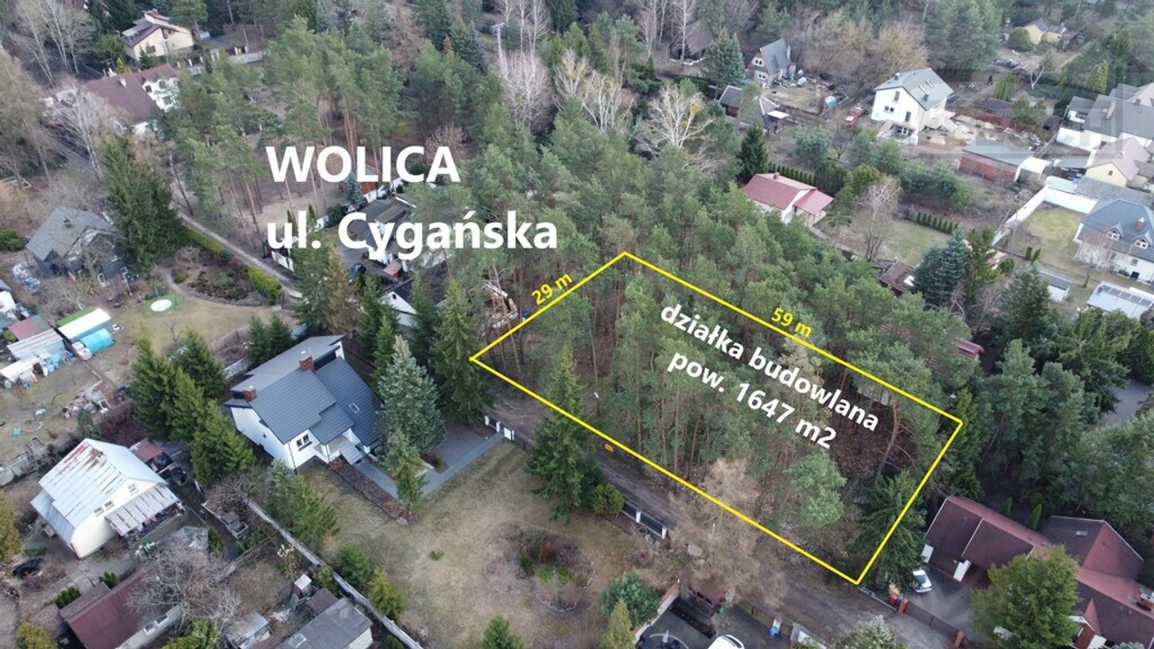 Urocza działka w Wolicy, Nadarzyn