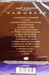 Znakomity Album CD Vangelis Light  Shadow  Vangelis CD-2