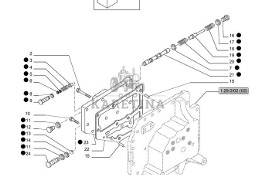 New Holland T6010 T6090 T6070 Zawór hydrauliczny 82021820