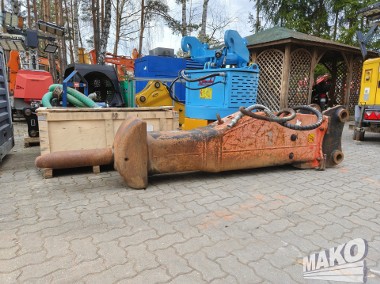 Młot hydrauliczny Sandvik Rammer M18 1850kg do koparki / Wideo / Ramlube II-1