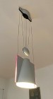 Nowoczesny żyrandol lampa sufitowa włoska Tre Ci Luce srebrna