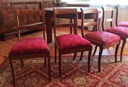 Krzesła Biedermeier 5 sztuk