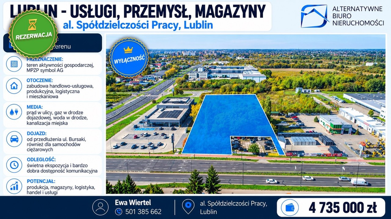 działka lub grunt na sprzedaż