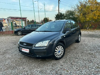Ford Focus II 1.6 benz 100KM/I rej. 2006 rok/Klima/Podgrzewana szyba/Zamiana/Kredy-1