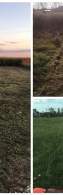 Koszenie karczowanie traw kosiarką bijakową zarośla trawy mulczowanie-3