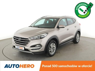 Hyundai Tucson III navi PDC-kamera grzane fotele tempomat Bluetooth klima-auto-1