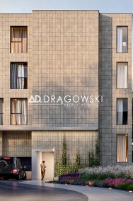 Nowy penthouse - Saska Kępa, wysokość w salonie 6m-2