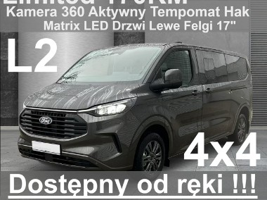 Ford Transit Custom 4x4 Limited 170KM A8 Kamera 360 Martwe Pole 2656 zł od ręki !!-1