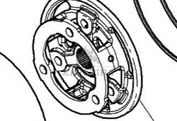 Massey Ferguson 5410 Jarzmo Nośnik Kół Planetarnych Skrzyni Biegów CZĘŚCI 4303723M2