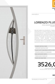 Drzwi zewnętrzne stalowe SETTO model LORENZO PLUS DIP 92-2