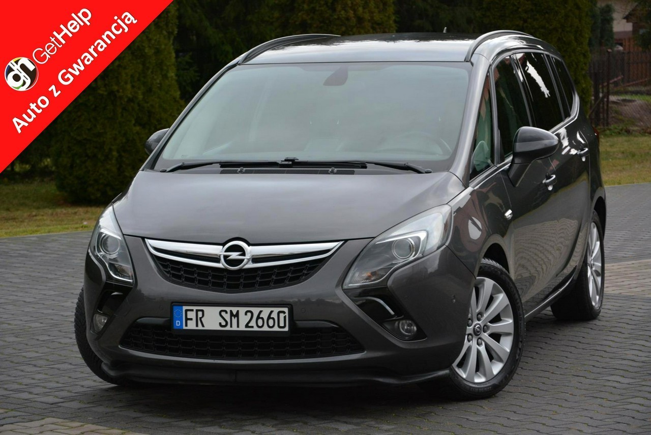 Opel Zafira C 7-Foteli duża Navi Kamera 2xParktronic Park Assist Nowe Opony 17