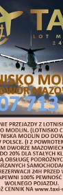 TAXI Nowy Dwór Mazowiecki Lot Modlin płatność kartą, Blik-4