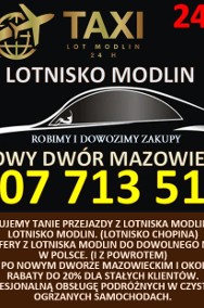 TAXI Nowy Dwór Mazowiecki Lot Modlin płatność kartą, Blik-2