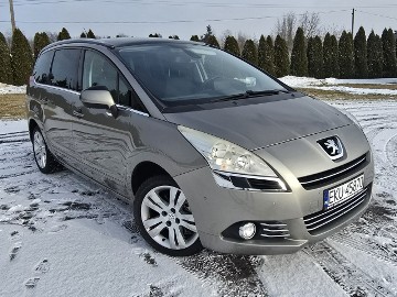 Peugeot 5008 I 2,0hdi Navi.Head-UP.7 Foteli.Panorama Dach.Aktywny Tempomat.OKAZJA