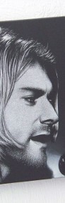 Nirvana Kurt Cobain Portret ręcznie grawerowany ..-3
