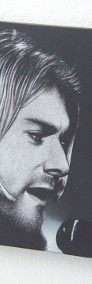 Nirvana Kurt Cobain Portret ręcznie grawerowany ..-4