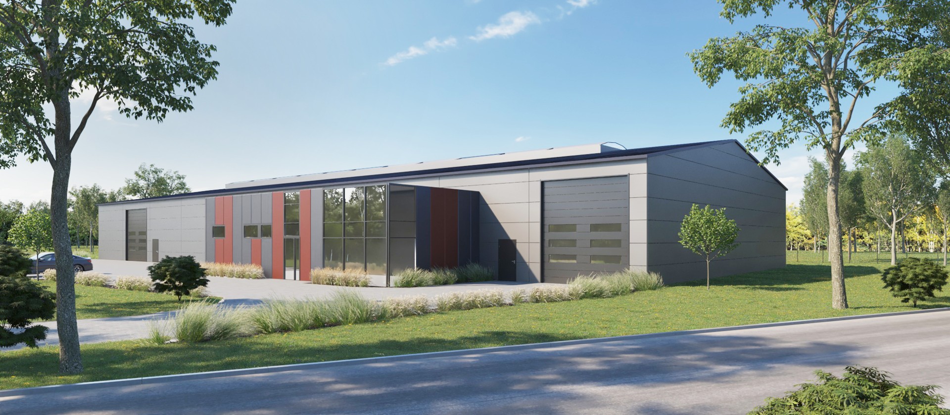Sprzedam nową halę magazynową 1560 m² na działce o pow. 5000 m, Elbląg