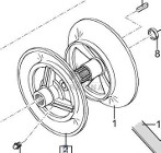 New Holland TX66 TX67 TX68 Kołnierz 9502482