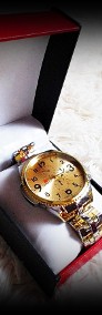 Piękny zegarek męski GENEVA na bransolecie-4