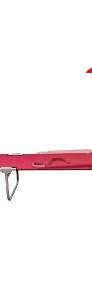 vidaXL Składany leżak, stal malowana proszkowo, czerwony 41479-3
