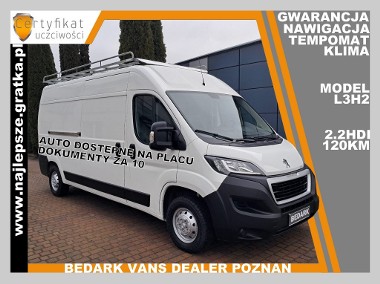 Peugeot Boxer Gwarancja, 2019 X, Nawigacja, klima, tempomat-1