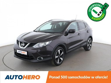 Nissan Qashqai II Navi panorama klima auto grzane fotele kamera i czujniki parkowania-1