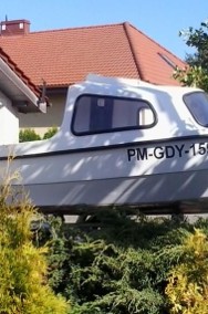 Kabinowa łódka wędkarska 2014 r + przyczepa i silnik-2