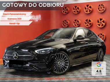 Mercedes-Benz Klasa C W205 200 AMG Line 200 Pakiet AMG Premium Plus + Night + Dach Panoramiczny-1