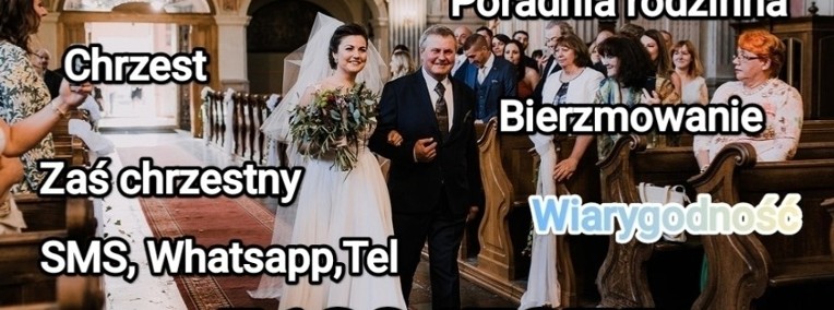 Nauki przedmałżeńskie poradnia bierzmowanie chrzestny,chrzest,1 i 2 spowiedź -1