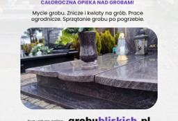Opieka nad grobami Piaseczno - mycie grobu, znicze i kwiaty na grób