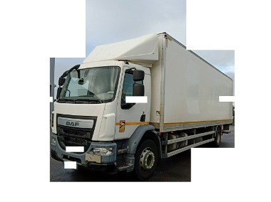 DAF LF 290 Euro 6 kontener 21p tylko 459000km winda klima DAF LF 290 Euro 6 kontener ,tylko 459 tys.km udokumentowane, sprowad-1