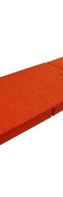 vidaXL Materac składany, trzysegmentowy, 190 x 70 x 9 cm, pomarańczowy 241605-3