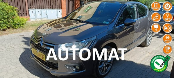 DS DS 4 2.0 Blue-HDi SportChic, 180KM, automat,skóra,nawigacja,bezwypadkowy