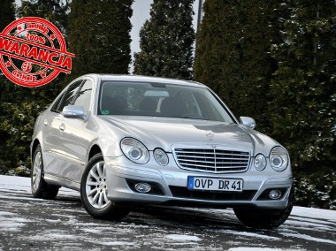 Mercedes-Benz Klasa E W211 1.8K(184KM)*Lift*Navi*Klimatronik*Welur*2xParkt*El.Fotele*Alu16"ASO-1