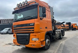 DAF XF 105 ciągnik siodłowy + żuraw, 2008 rok