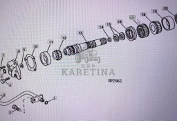 John Deere R72191/bieg-koło zębate/John Deere 4555/4755/4955