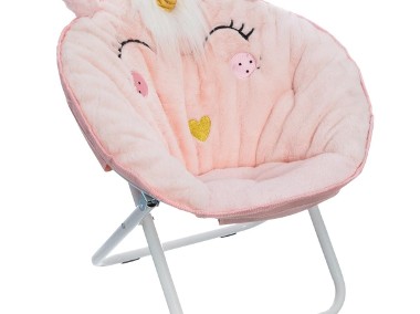 Fotel dla dzieci Unicorn różowy-1