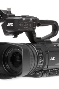 JVC GY-HM180 12.4MP 4K UHD Camcorder, wLED Light, Mic, 64GB Memory Card & Acc-2