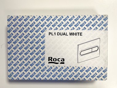 Przycisk spłukujący podwójny Roca PL Dual White-1