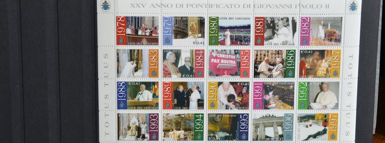Papież Jan Paweł II Watykan LI ** Wg Ks Chrostowskiego poz.367 ark 150-1
