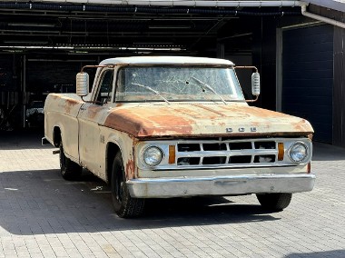 Dodge D100 old school pickup 1968 z silnikiem V8 5200 Run & Drive NOWA CEN-1