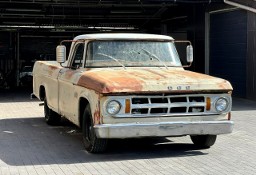 Dodge Inny Dodge D100 old school pickup 1968 z silnikiem V8 5200 Run &amp; Drive NOWA CEN