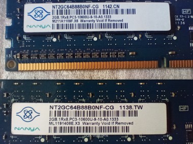 Komplet RAM Nayna DDR3/PC-3* 1333mhz* 2x 2GB -2