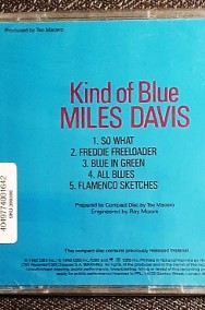Polecam Album CD MILES DAVIS – Album -Kind Of Blue Cd-2