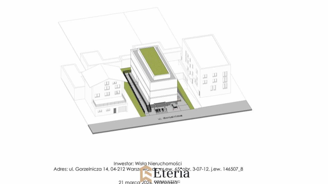 707 m² MPZP MN/MW-8 lokali mieszkalnych - Widok 4