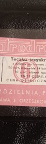 Teczka trzyskrzydłowa Introdruk PRL czerwiec 1975 z plastiku format A5-3