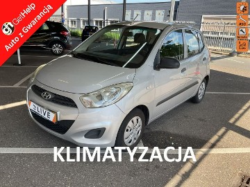 Hyundai i10 I Klimatyzacja/Isofix/Przebieg gwarant/Opony wielosezonowe/Aux, USB