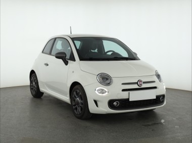 Fiat 500 , Salon Polska, Skóra, Klima, Tempomat-1