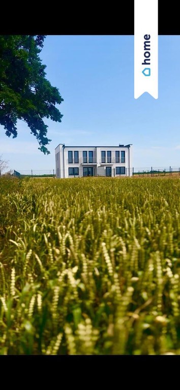 Nowoczesny bliźniak z pompą ciepła | 107,75 m²